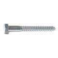 Midwest Fastener Lag Screw, 5/16 in, 3 in, Steel, Zinc Plated Hex Hex Drive, 100 PK 01304